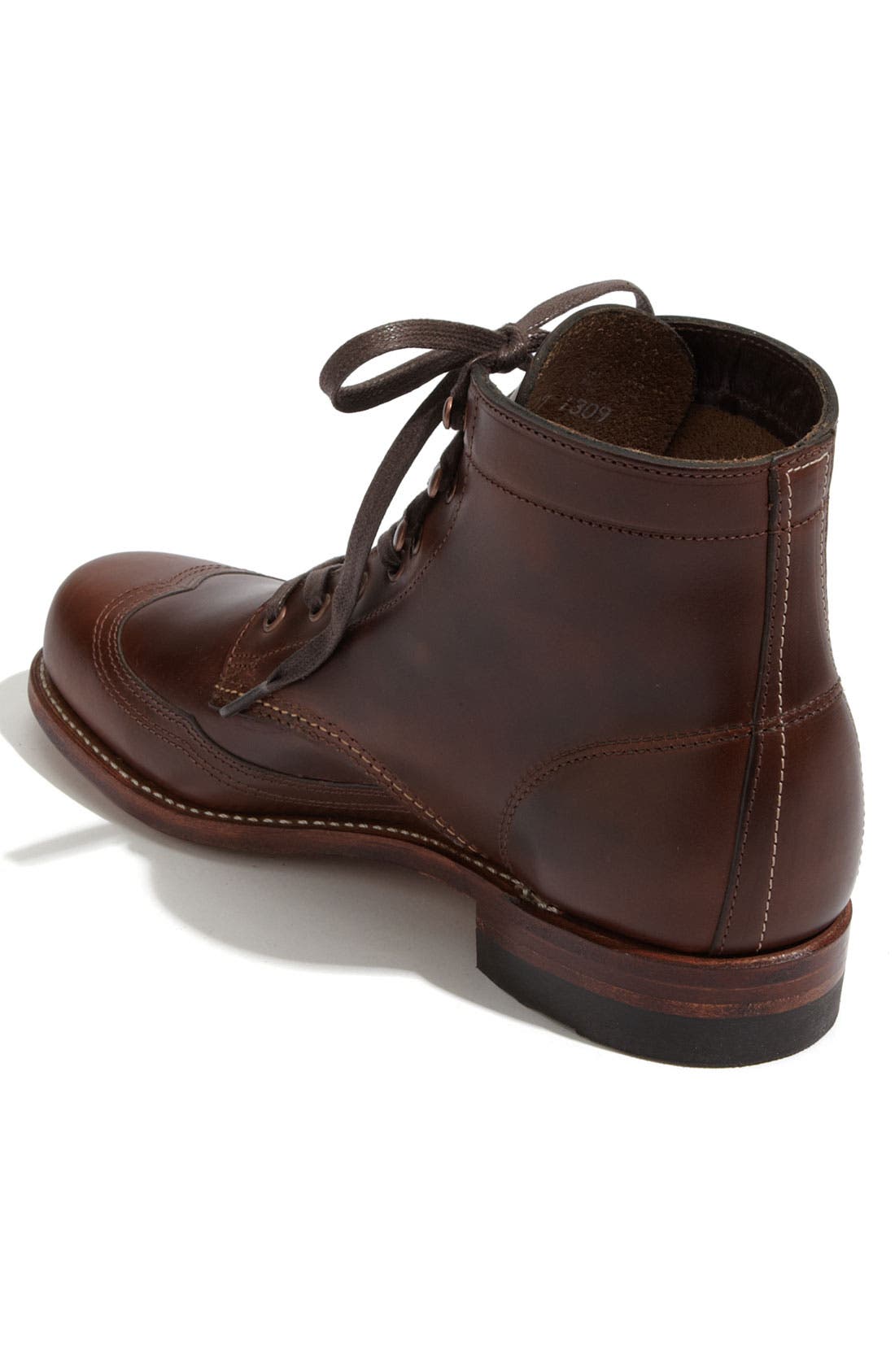 Wolverine '1000 Mile - Addison' Wingtip Boot, Alternate, color, 
