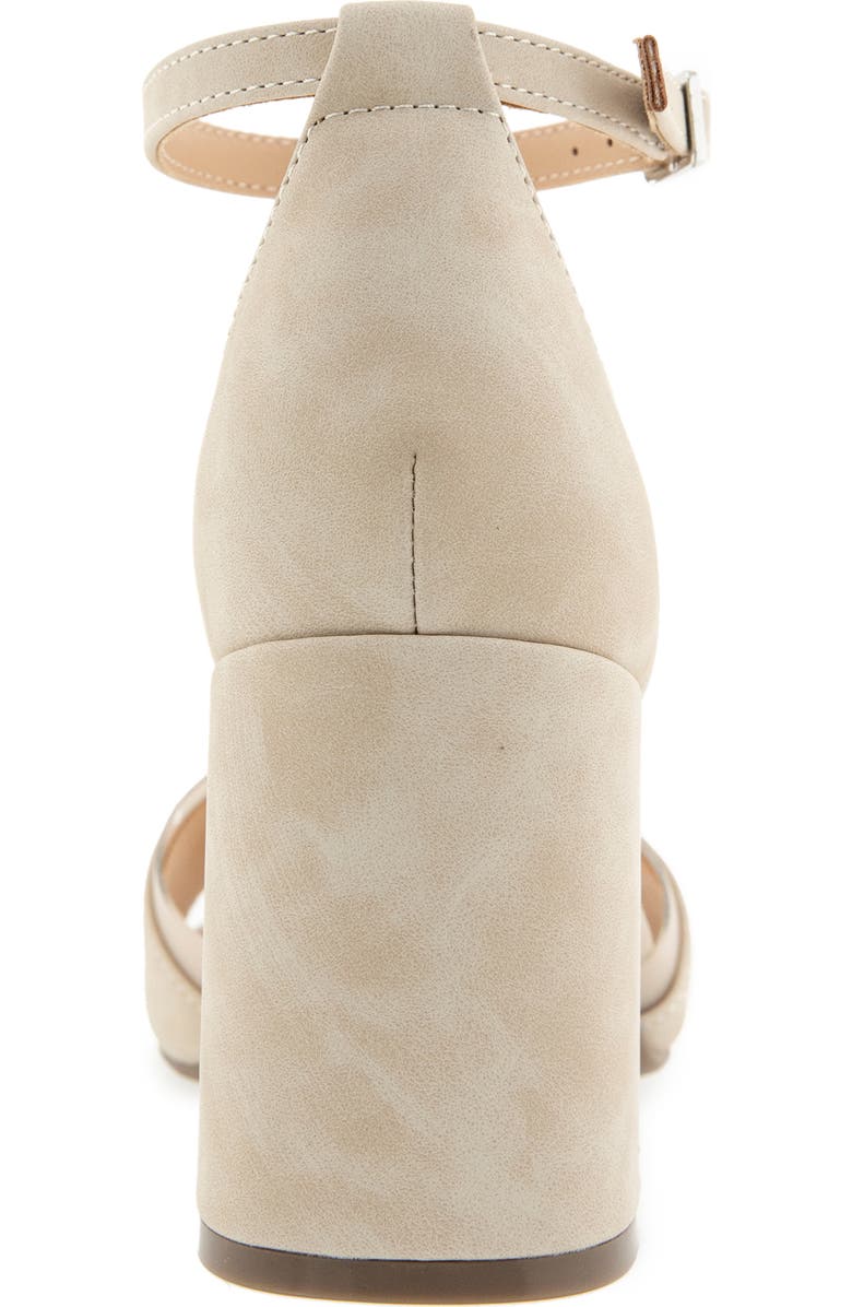 Reaction Kenneth Cole Lady T-Strap Sandal, Alternate, color, Light Taupe