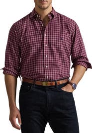 Polo Ralph Lauren Big & Tall Performance Oxford Sport Shirt