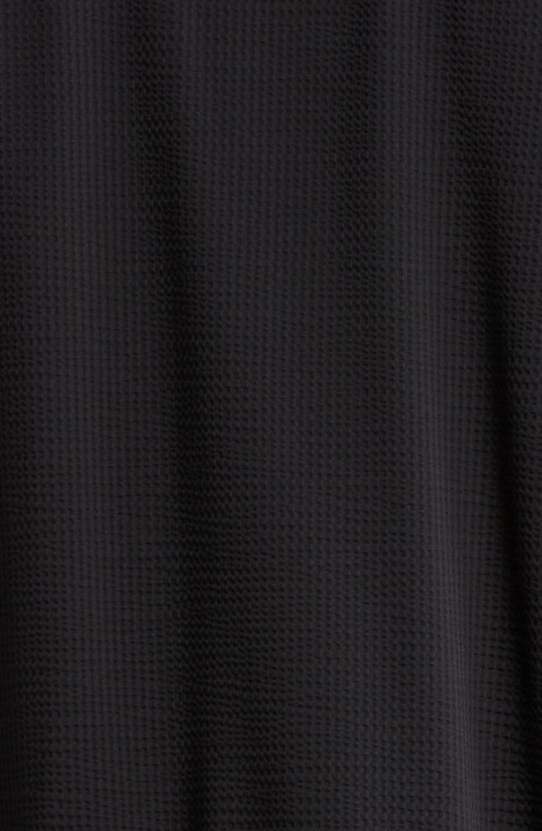 Emporio Armani Seersucker Bomber Jacket, Alternate, color, Solid Black