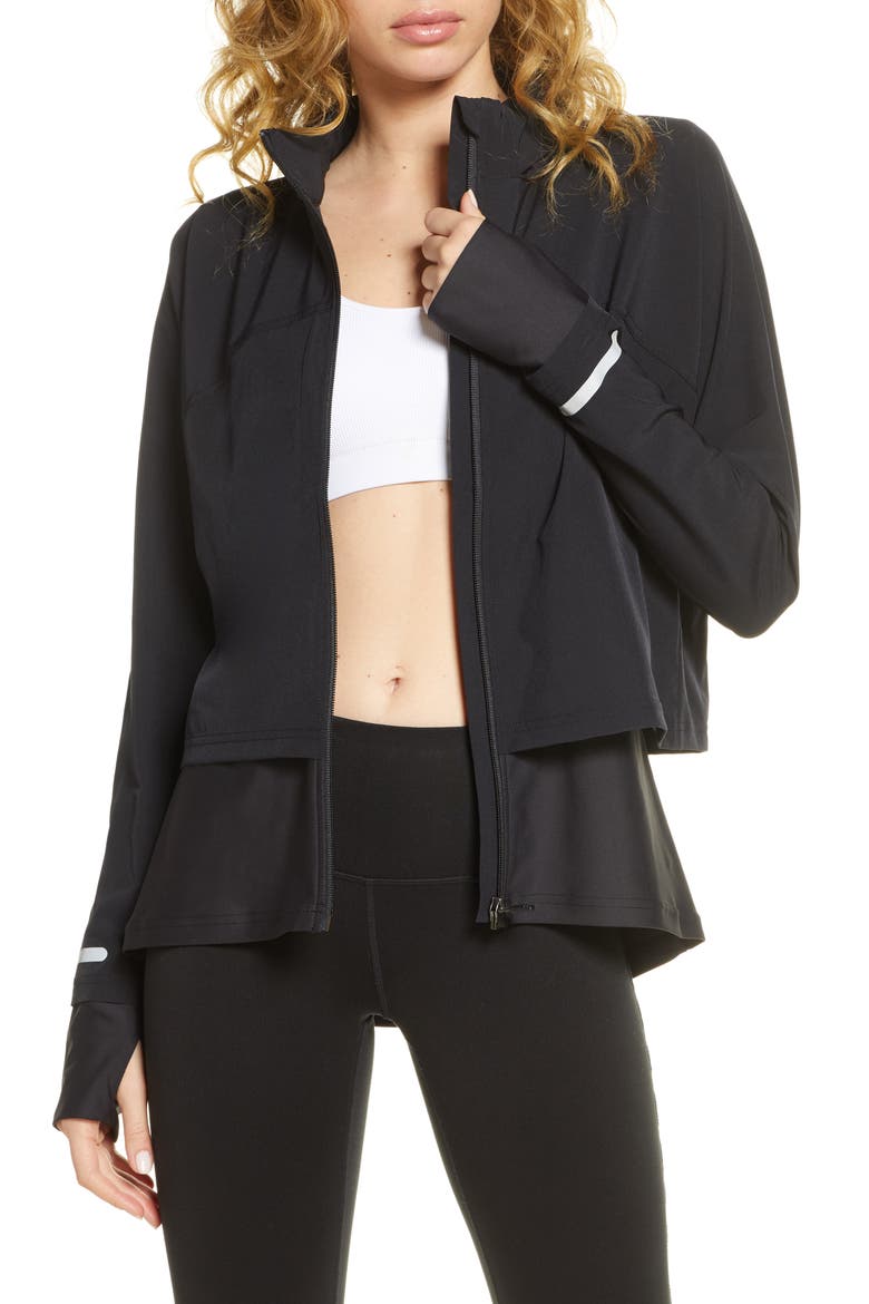 Fast Track Jacket, Main, color, BLACK