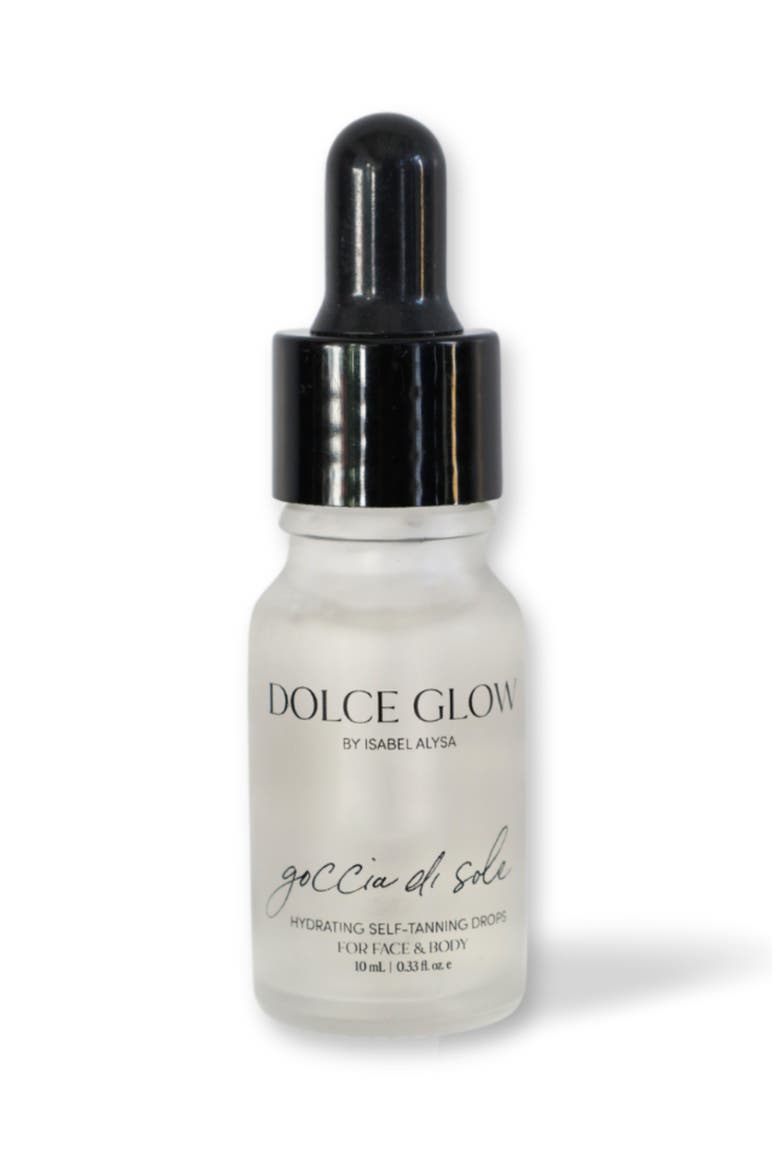 Goccia di Sole Hydrating Self-Tanning Serum Drops for Face & Body, Alternate, color, NO COLOR