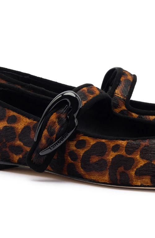 Larroude Larroudé Verona Ballet Flat In Leopard