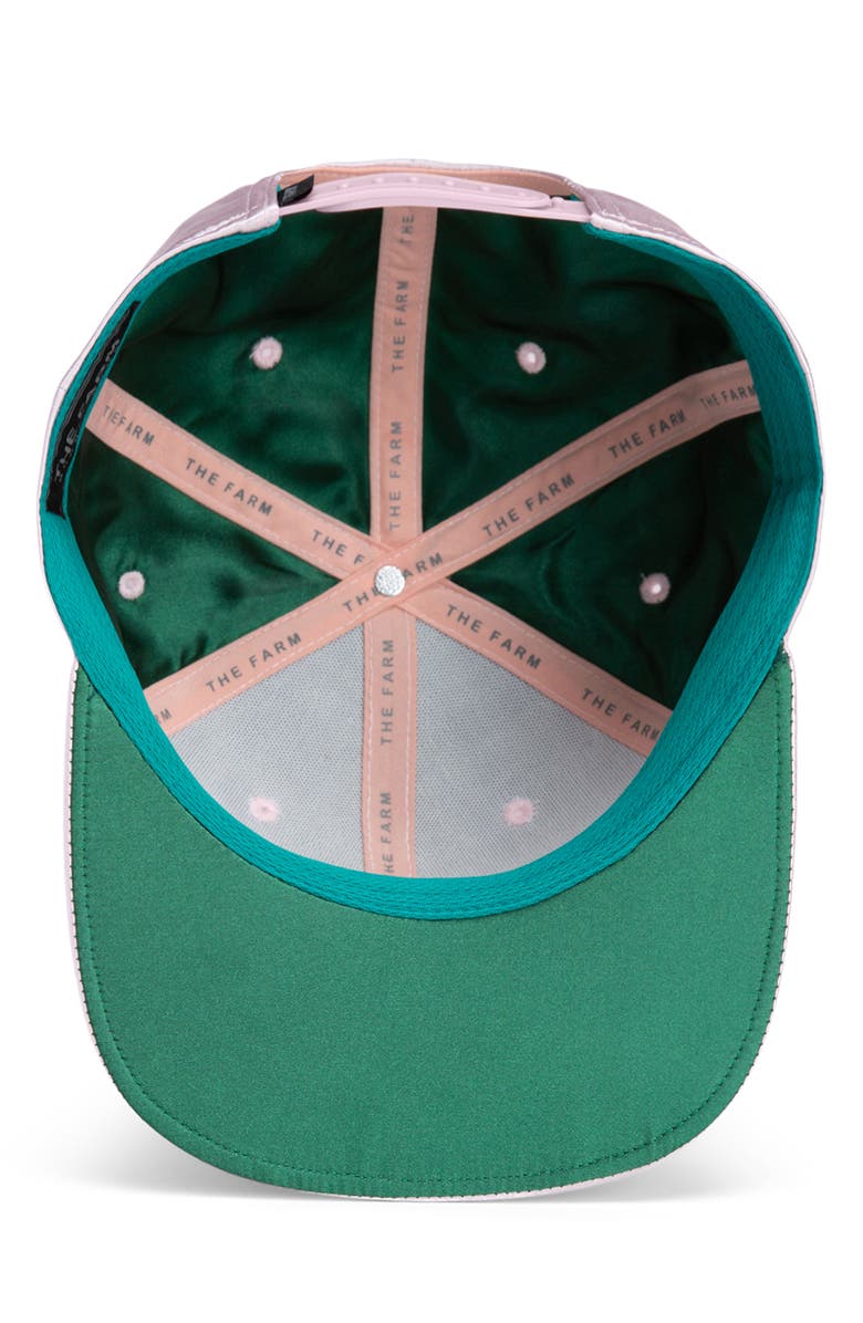 Goorin Bros. Dyrty Myrtle Adjustable Snapback Cap, Alternate, color, Coral Pink