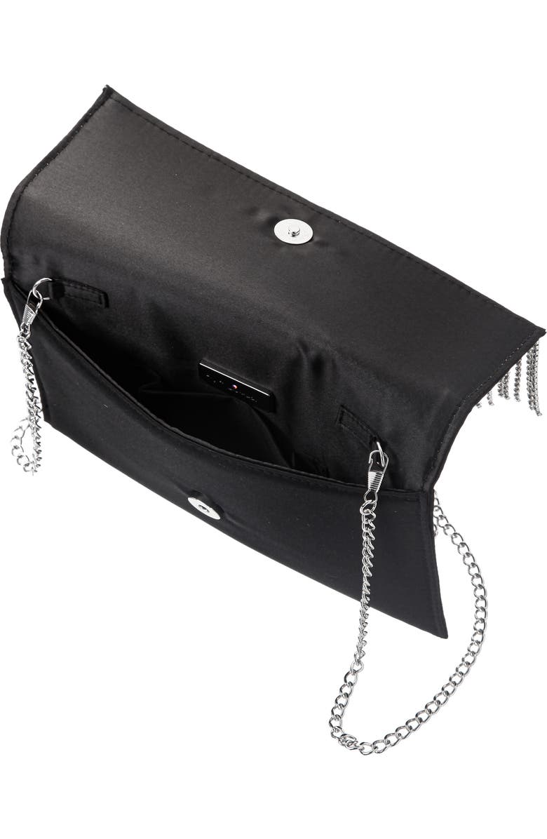 Nina Carma Fringe Clutch, Alternate, color,