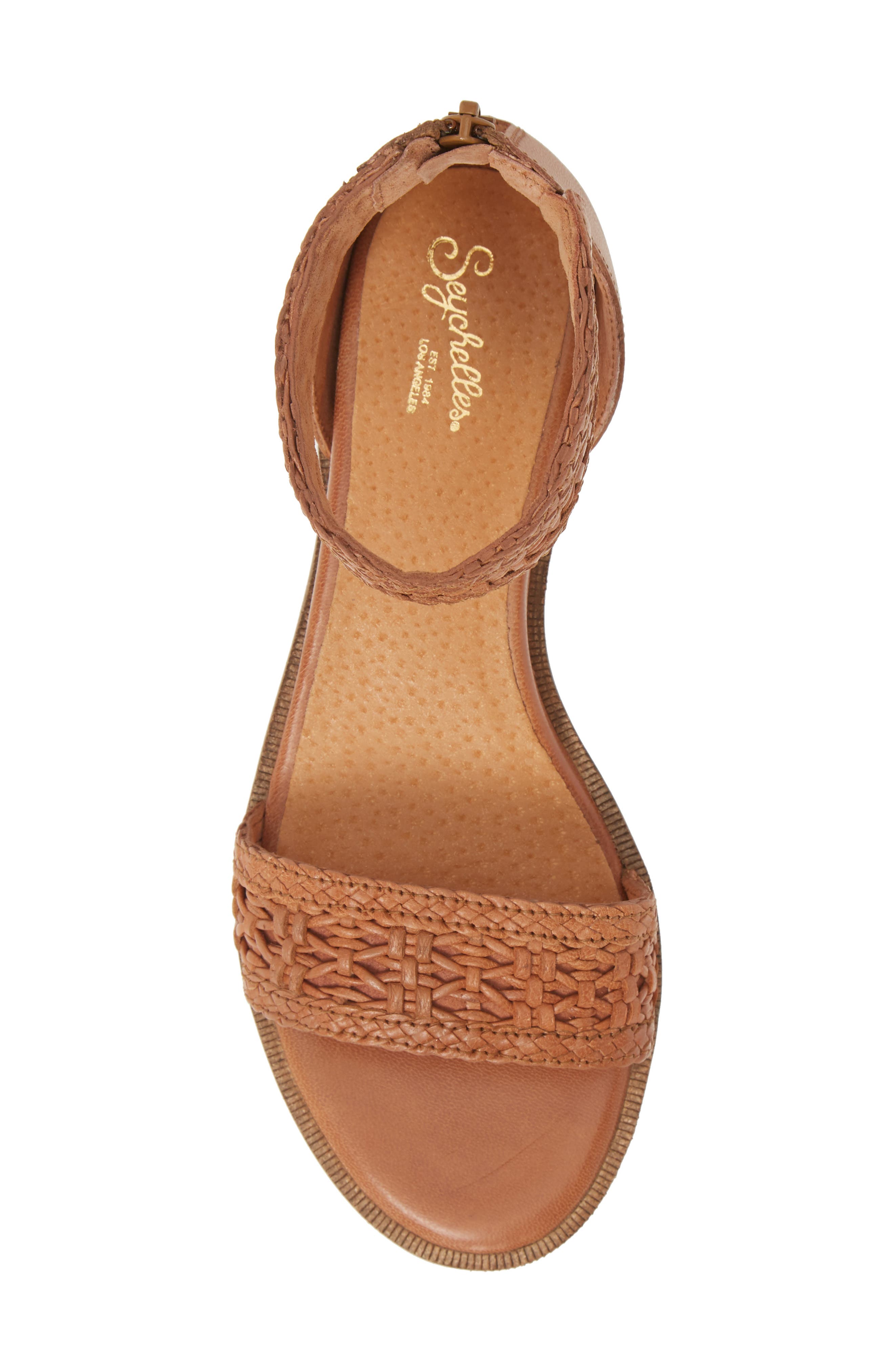 Seychelles Woven Wedge Sandal, Alternate, color, 