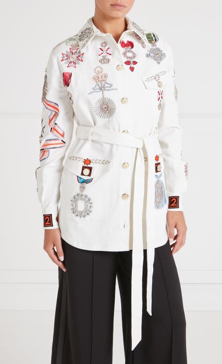 Diamantine Shirt Jacket