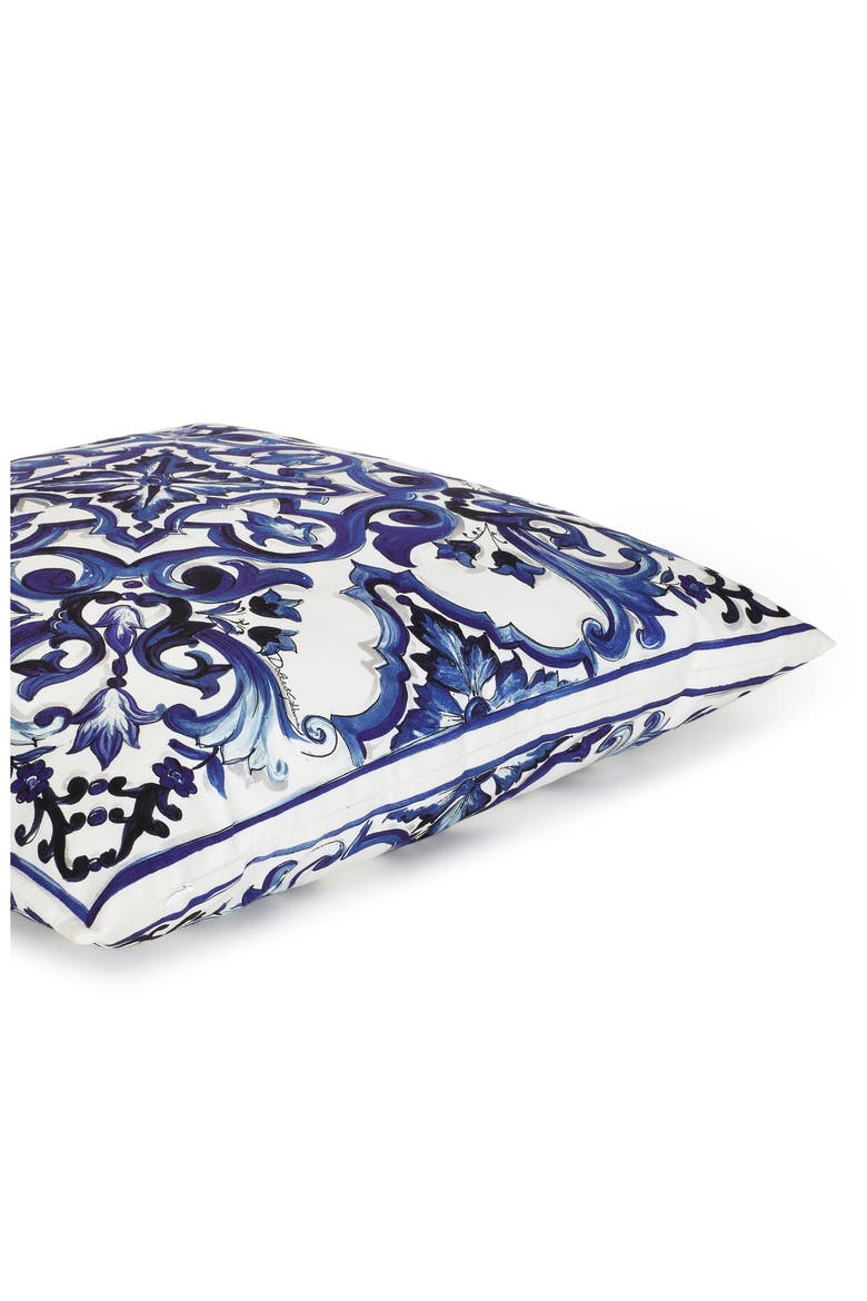 Blu Meditteraneo Accent Pillow, Alternate, color, MEDIUM BLU
