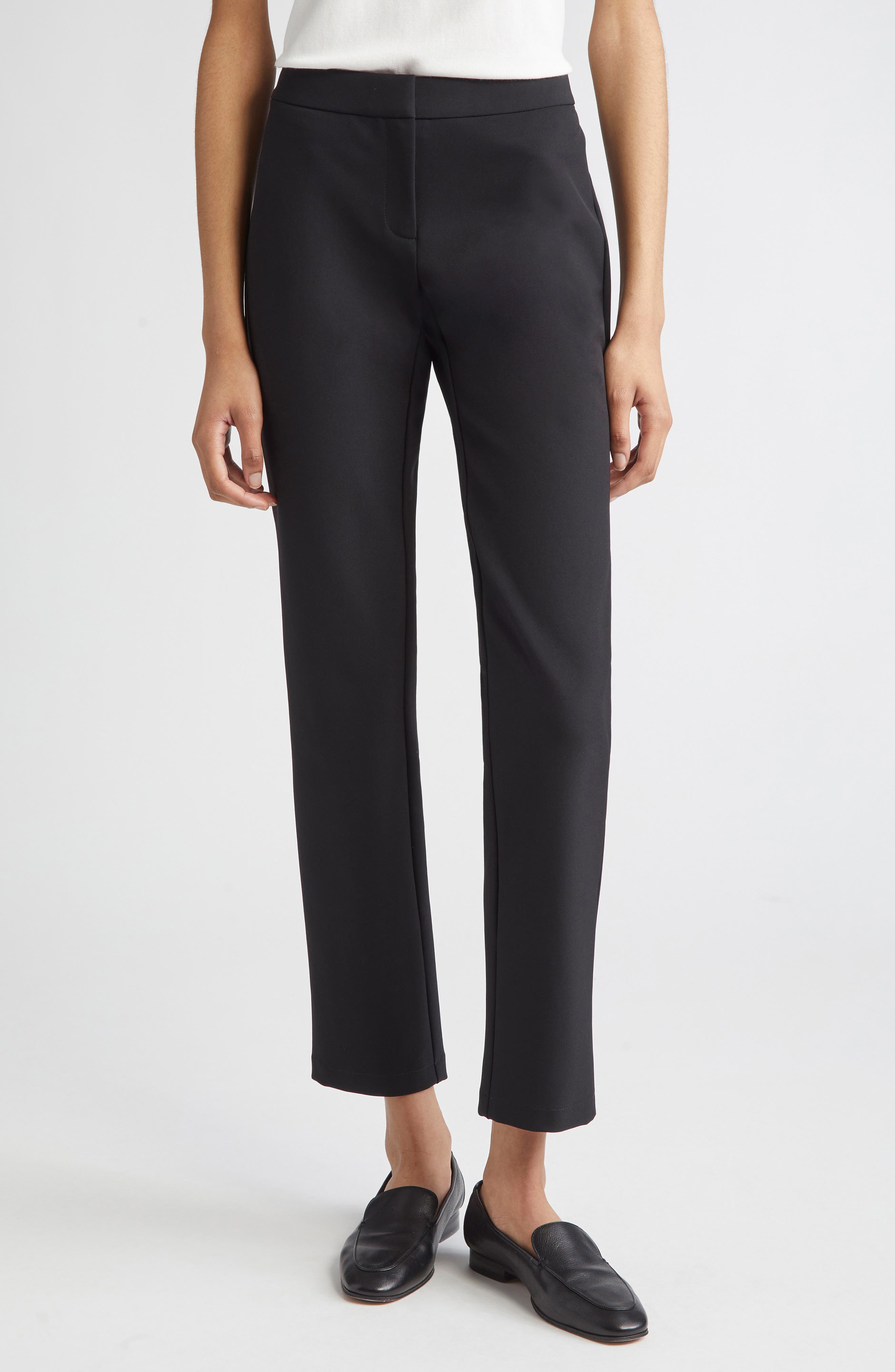 Lafayette 148 New York Waldorf Straight Leg Ankle Pants