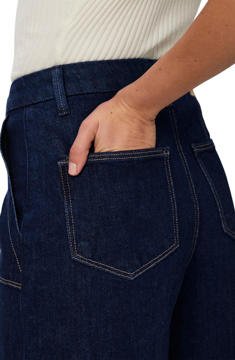 PAIGE Harper High Waist Wide Leg Cargo Jeans, Alternate, color, 