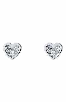 Neena Nano Heart Stud Earrings