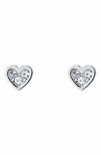 Neena Nano Heart Stud Earrings