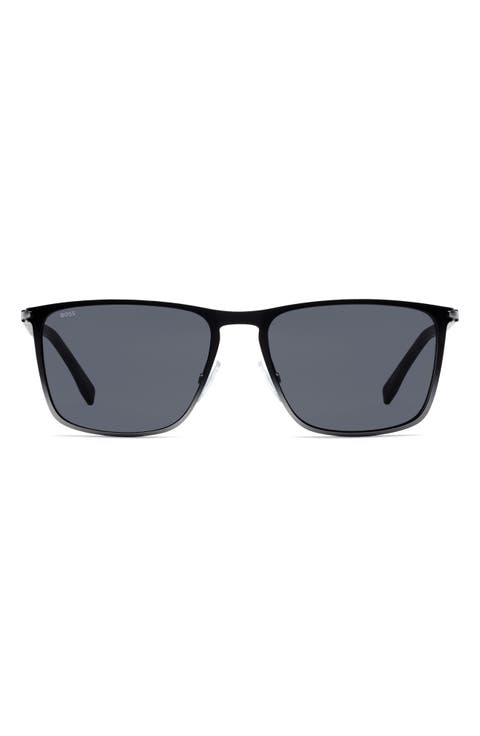 56mm Square Sunglasses