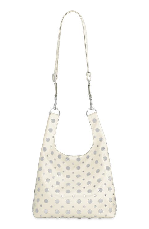 Ayla Stud Faux Leather Shopper Bag