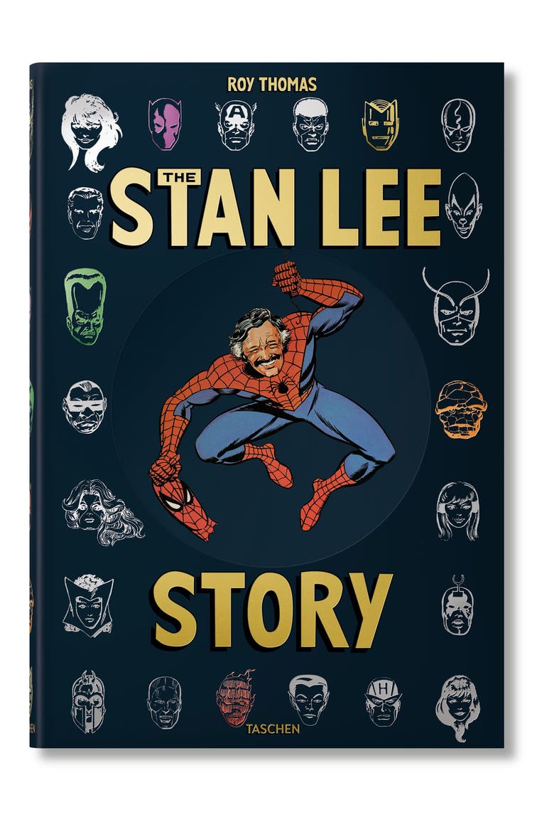 'The Stan Lee Story' Book, Main, color, BLUE