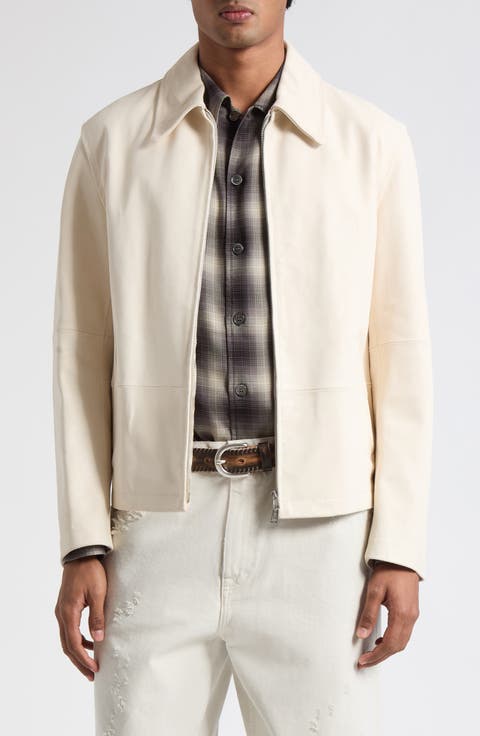 Rework Waxed Suede Jacket