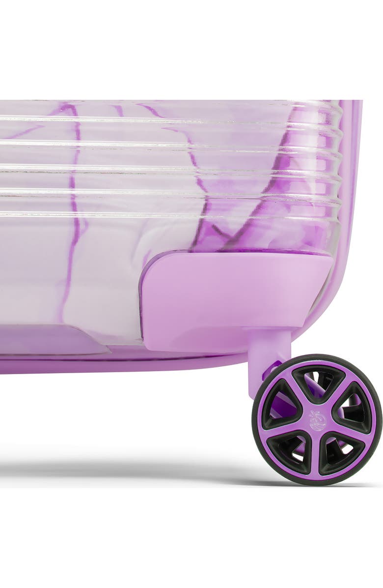 Vacay Spotlight Clear 2-Piece Lightweight Luggage Set, Alternate, color,