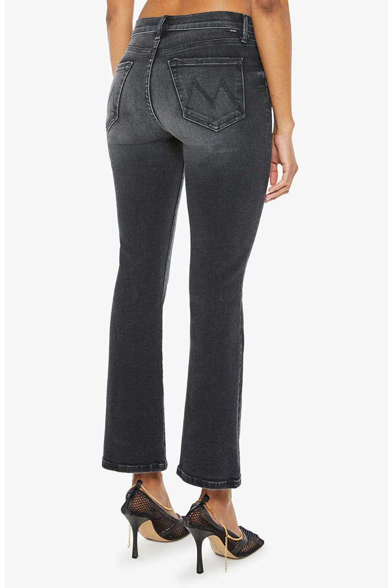 The Outsider High Waist Ankle Bootcut Jeans, Alternate, color, NOT TODAY SATAN