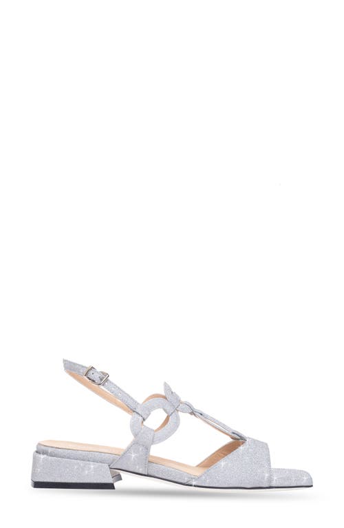 Ron White Beverly Glitter Sandal In Denim