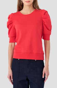 RM Rebecca Minkoff Janine Puff Sleeve Sweatshirt