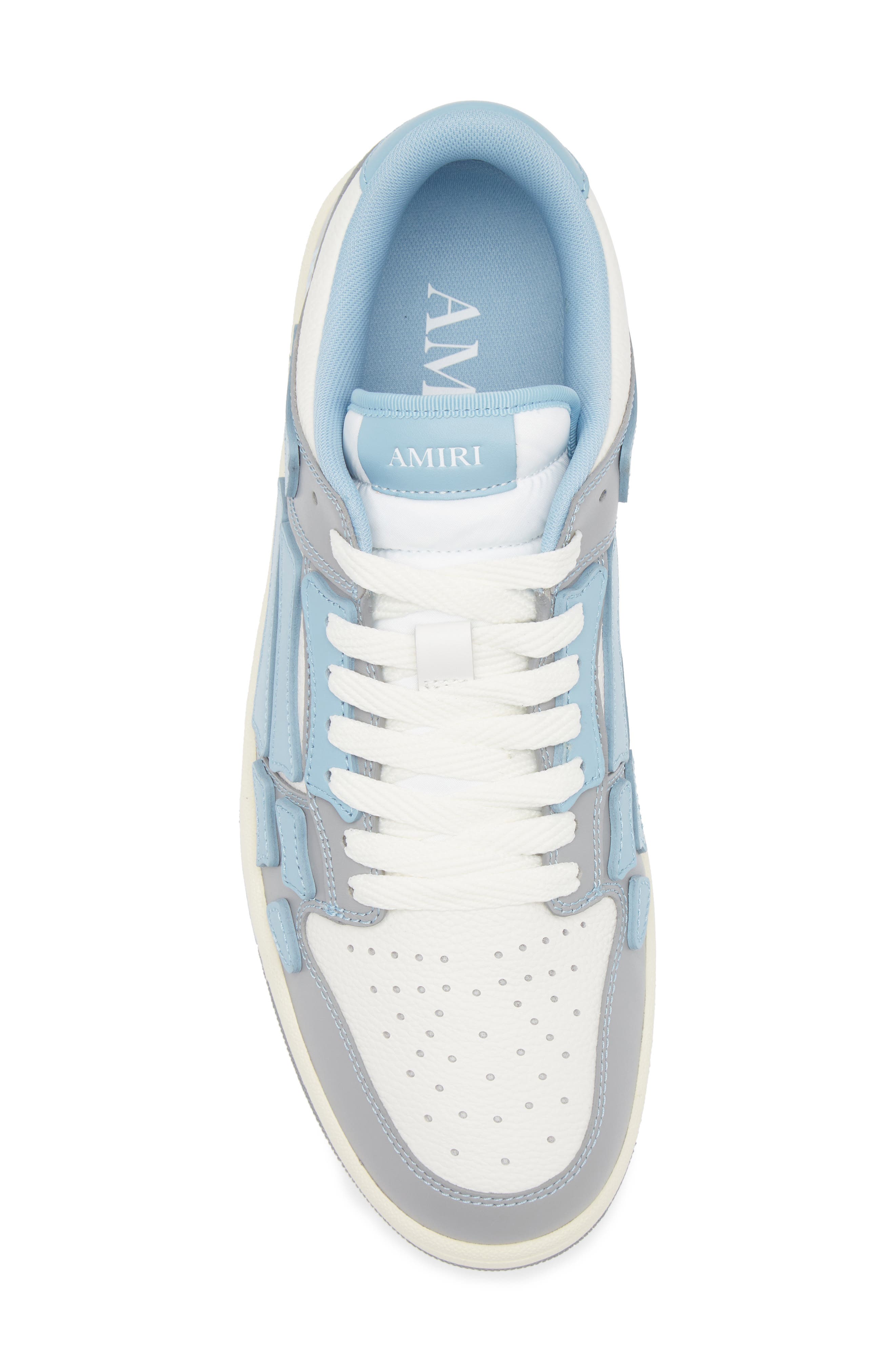 Varsity Skel Sneaker, Alternate, color, OCEAN SKY
