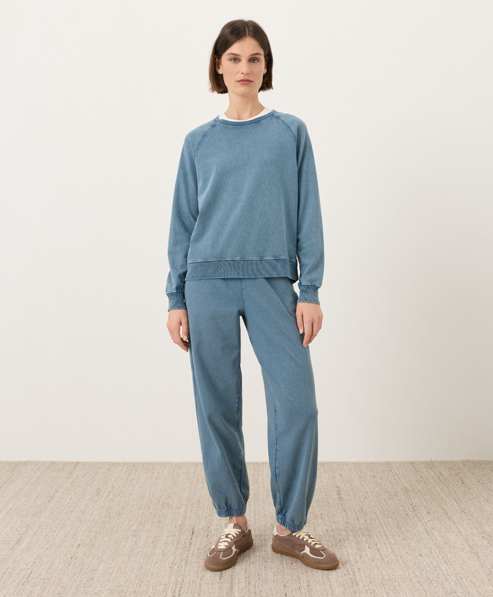Organic Cotton Weekends Relaxed Sweatpant - image 4