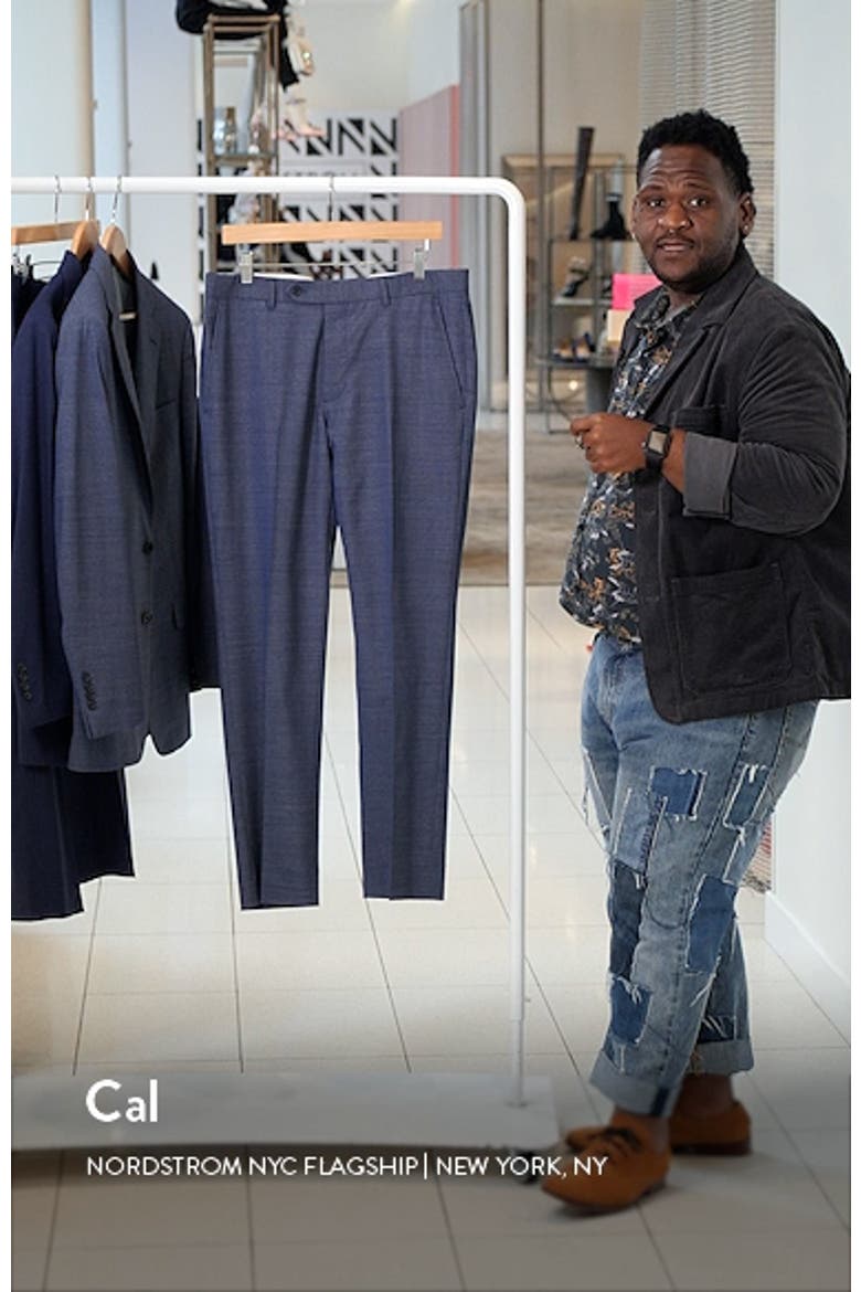 Performance Water Repellent Wool Suit Pants video