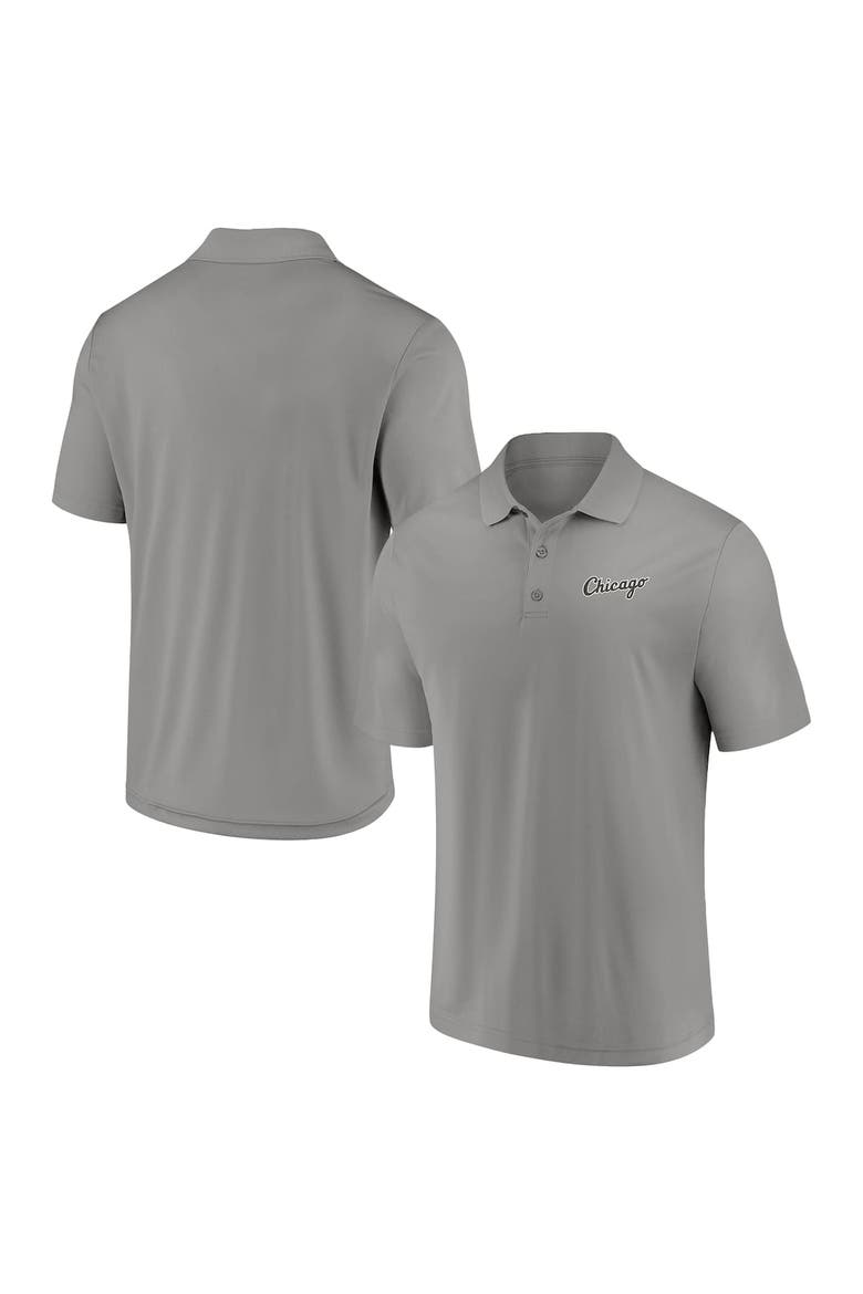 Men's Fanatics Gray Chicago White Sox Component Polo, Alternate, color, Gray