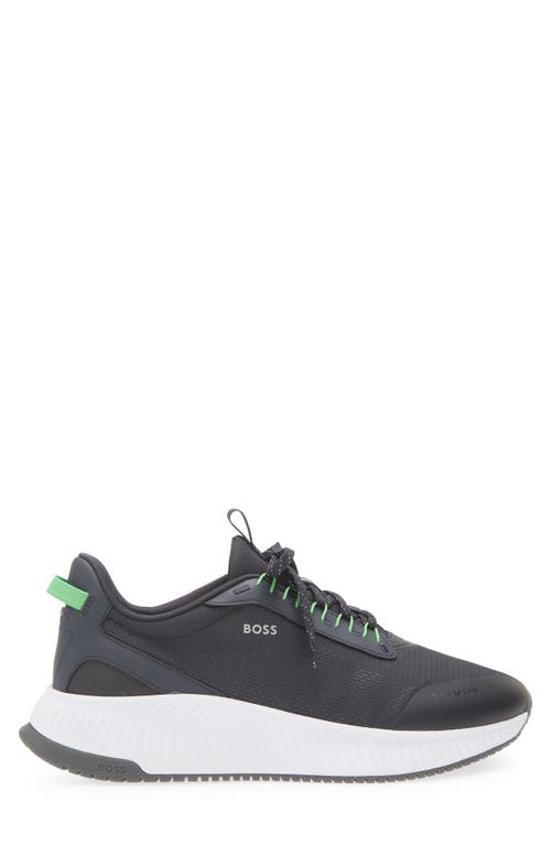 Hugo Boss Boss Evo Runn Sneaker In Black