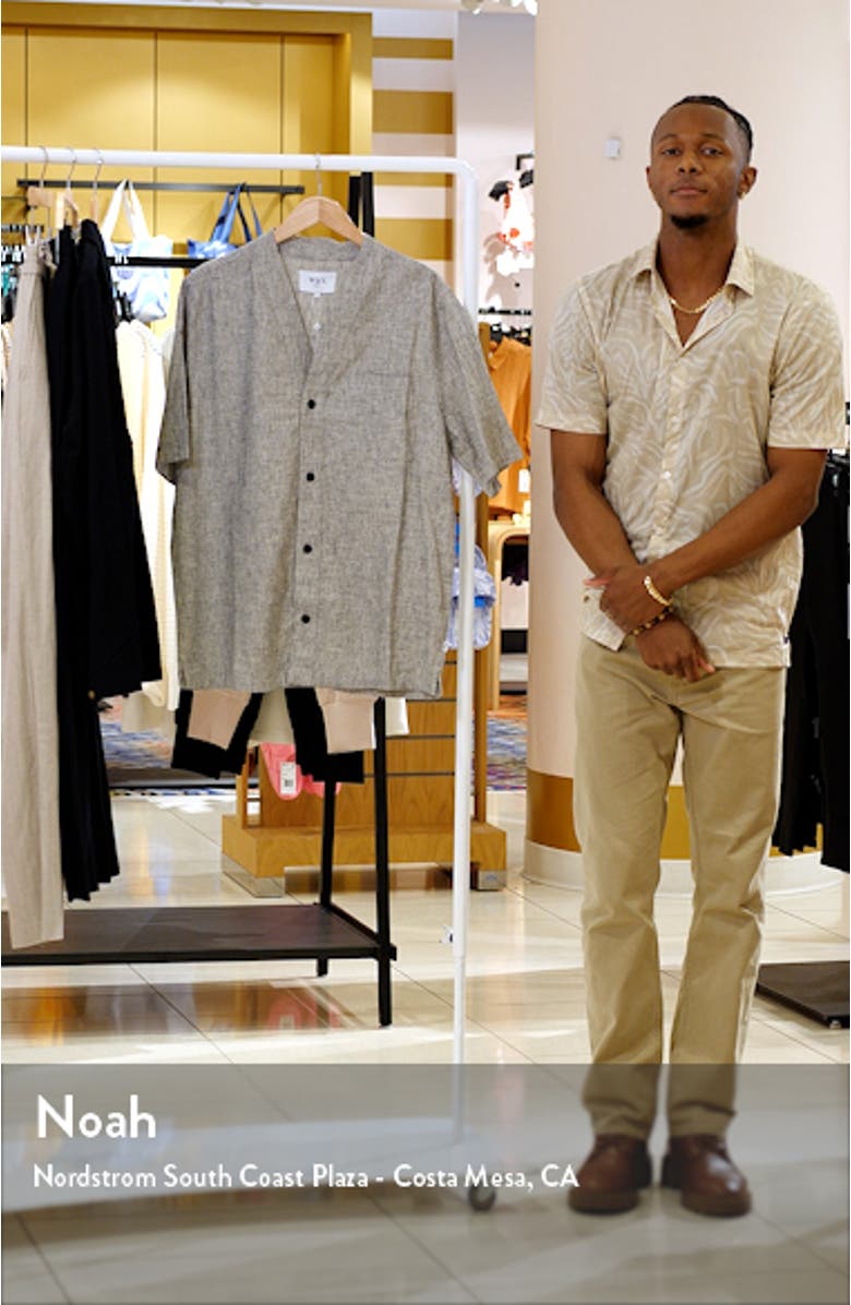 Faro Linen & Cotton Baseball Shirt, sales video thumbnail