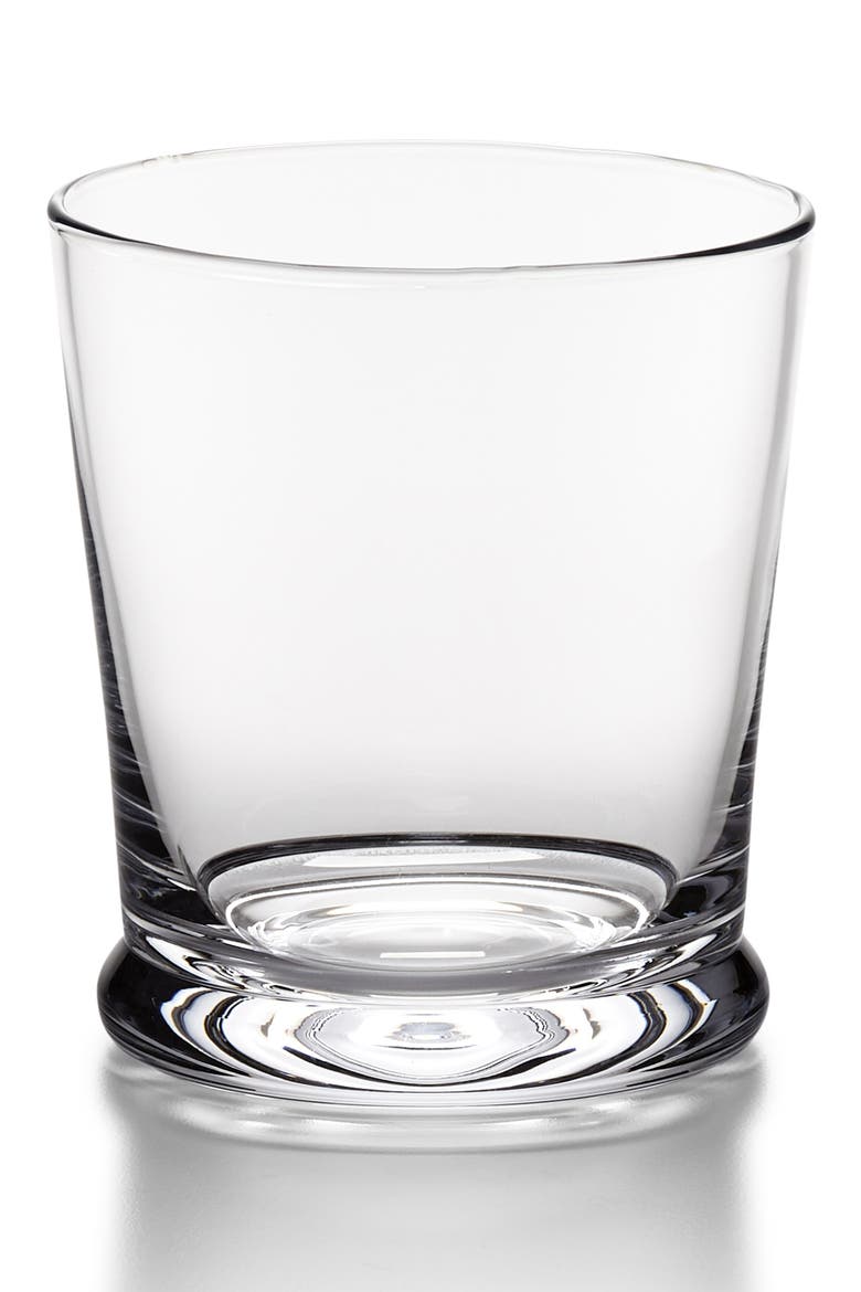 Ethan Double Old Fashioned Glass, Main, color, CLEAR