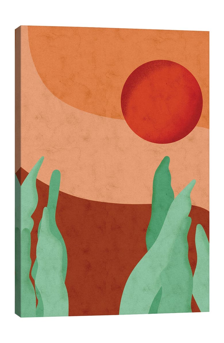 iCanvas Wild Snake by Reyna Noriega Canvas Wall Art 18" x 26", Main, color, 