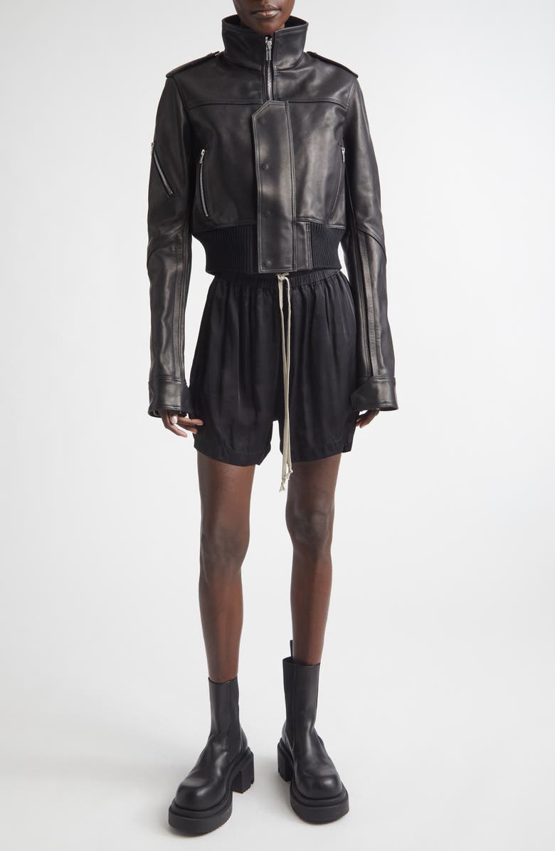 Rick Owens Boxers, Alternate, color, Black