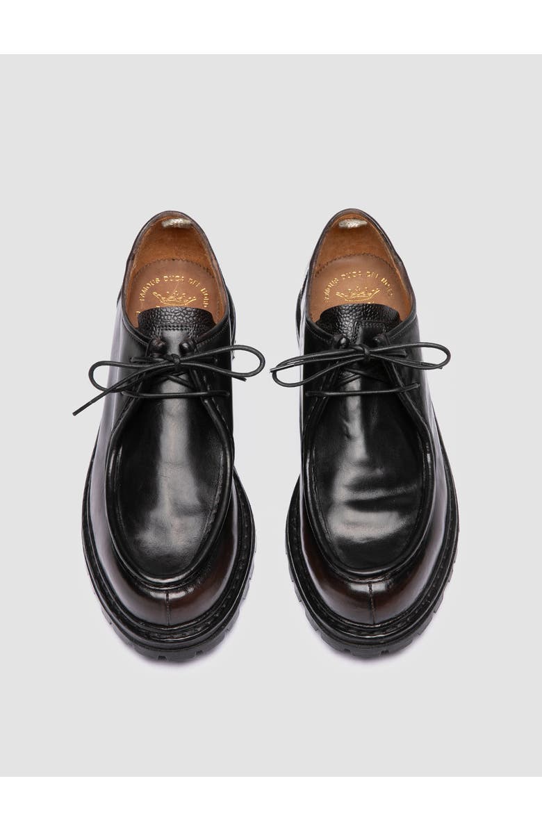 Officine Creative Volcov 009 Leather Derby Shoes, Alternate, color, Green