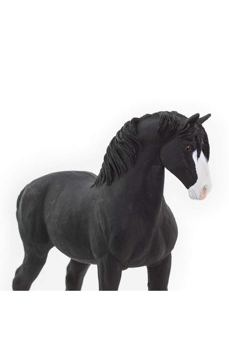 Safari Ltd. Shire Stallion Horse Toy, Alternate, color, NO COLOR