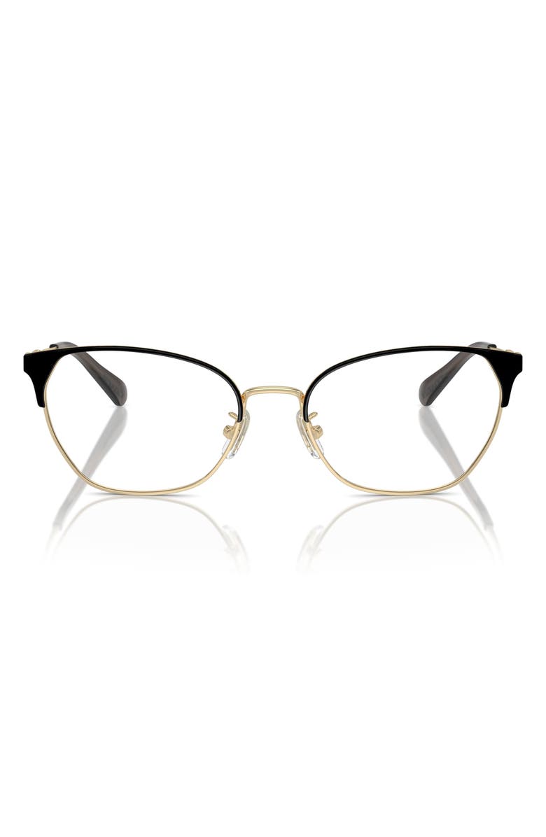 COACH 54mm Cat Eye Optical Glasses, Main, color, 