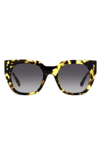 Isabel Marant 53mm Square Sunglasses In Yellow