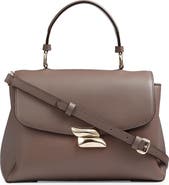 LK Bennett Darcie Leather Top Handle Bag