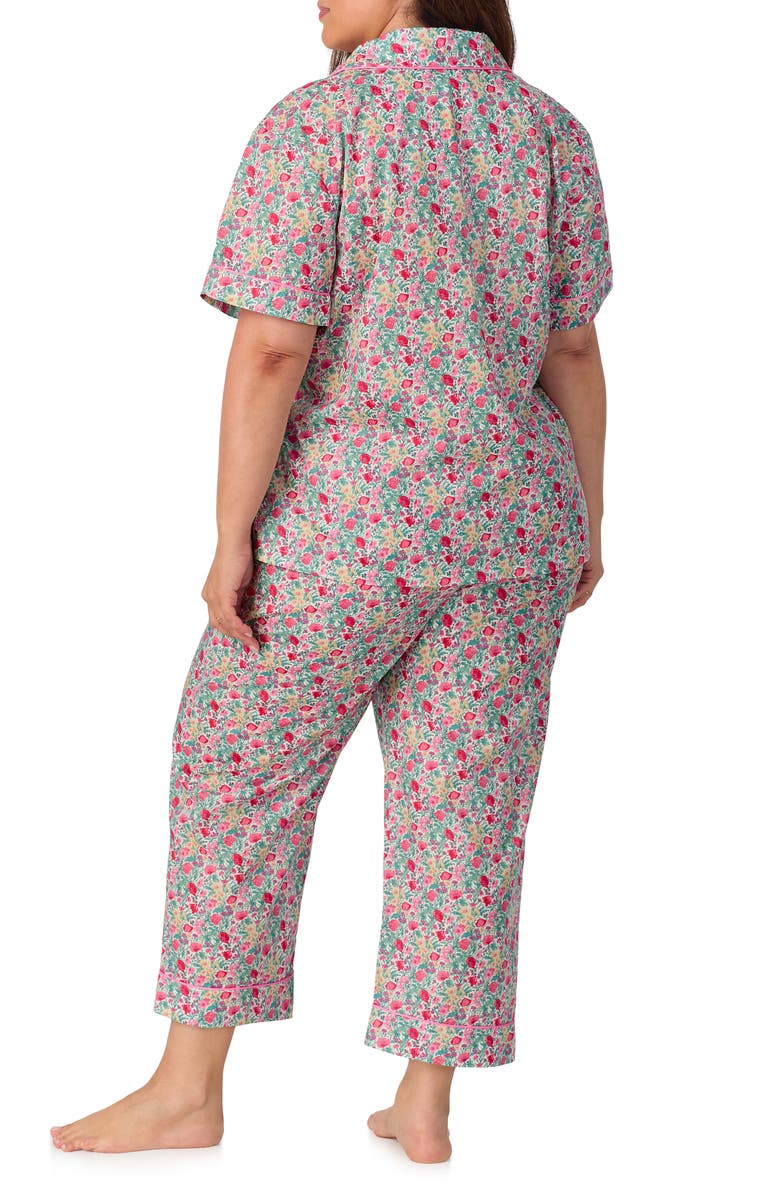 BedHead Pajamas Short Sleeve Crop Pajamas, Alternate, color, 