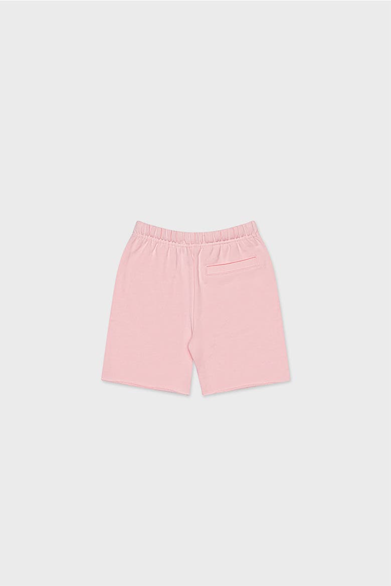 Cotton Sweat Short With Raw Hem, Alternate, color, Heavenly Pink