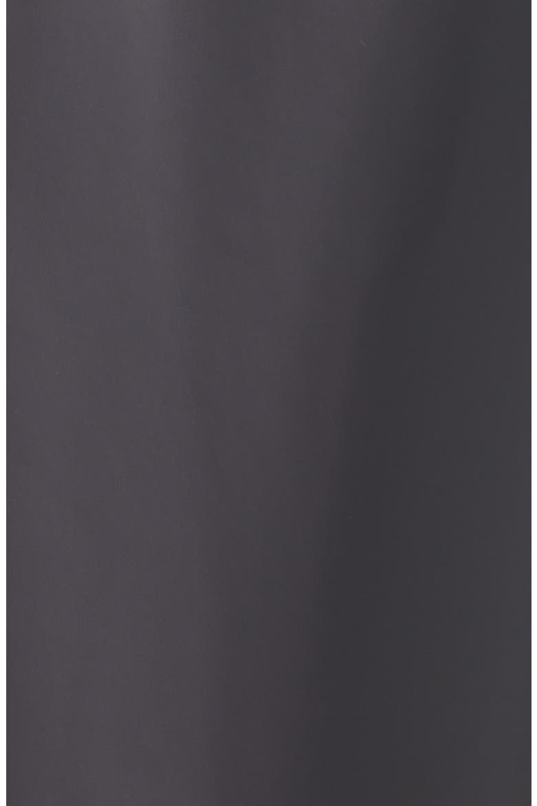 Waterproof A-Line Long Raincoat, Alternate, color, VIOLET STEEL