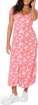 Roxy Shelley Coast Print Maxi Dress