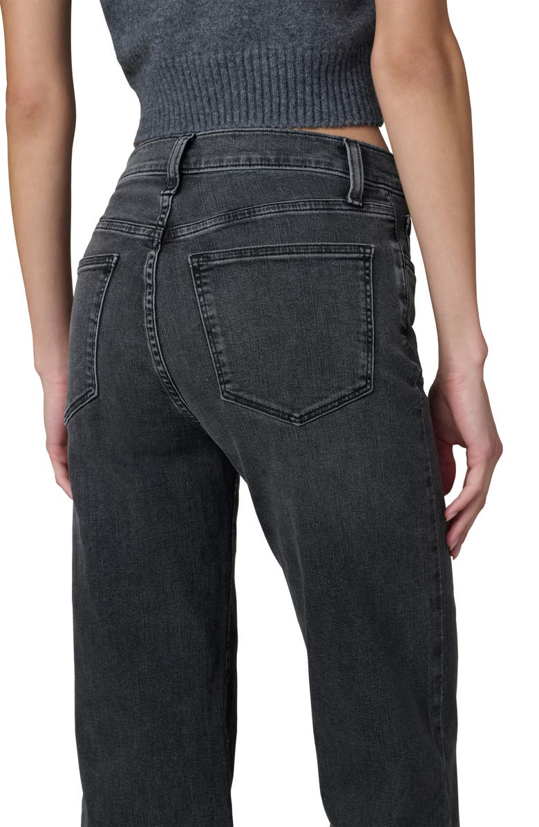 Joe's Jeans The Steph Shrunken Short Sleeve Sweater, Alternate, color, Charcoal