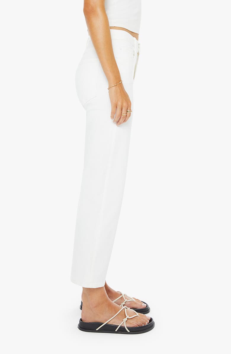 MOTHER The Newbie High Waist Crop Straight Leg Jeans, Alternate, color, Fairest Of Them All