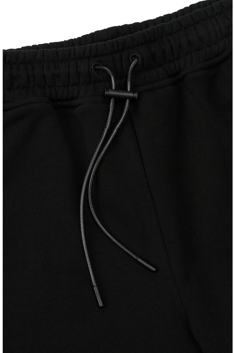 Clyde Pull-On Shorts, Alternate, color, BLACK MIXED LOGO