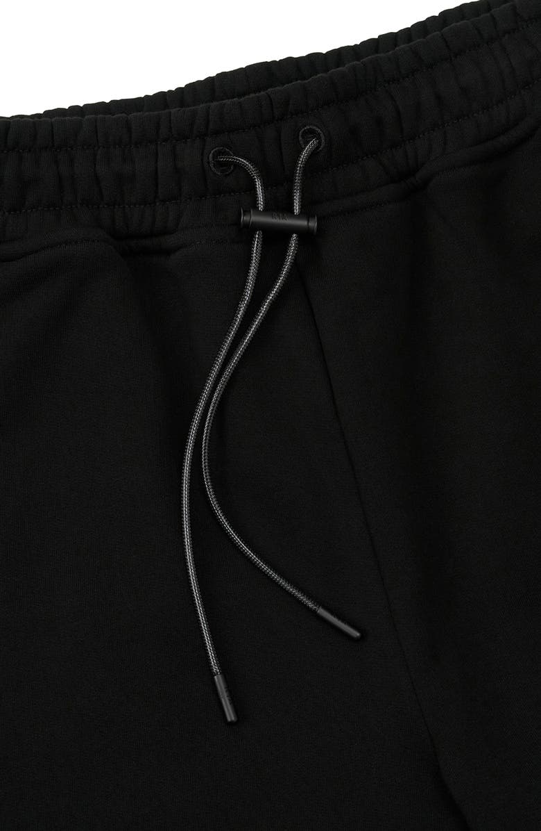 RtA Clyde Pull-On Shorts, Alternate, color, Black Mixed Logo