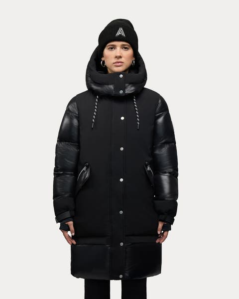 Brière Mixed media Puffer Parka