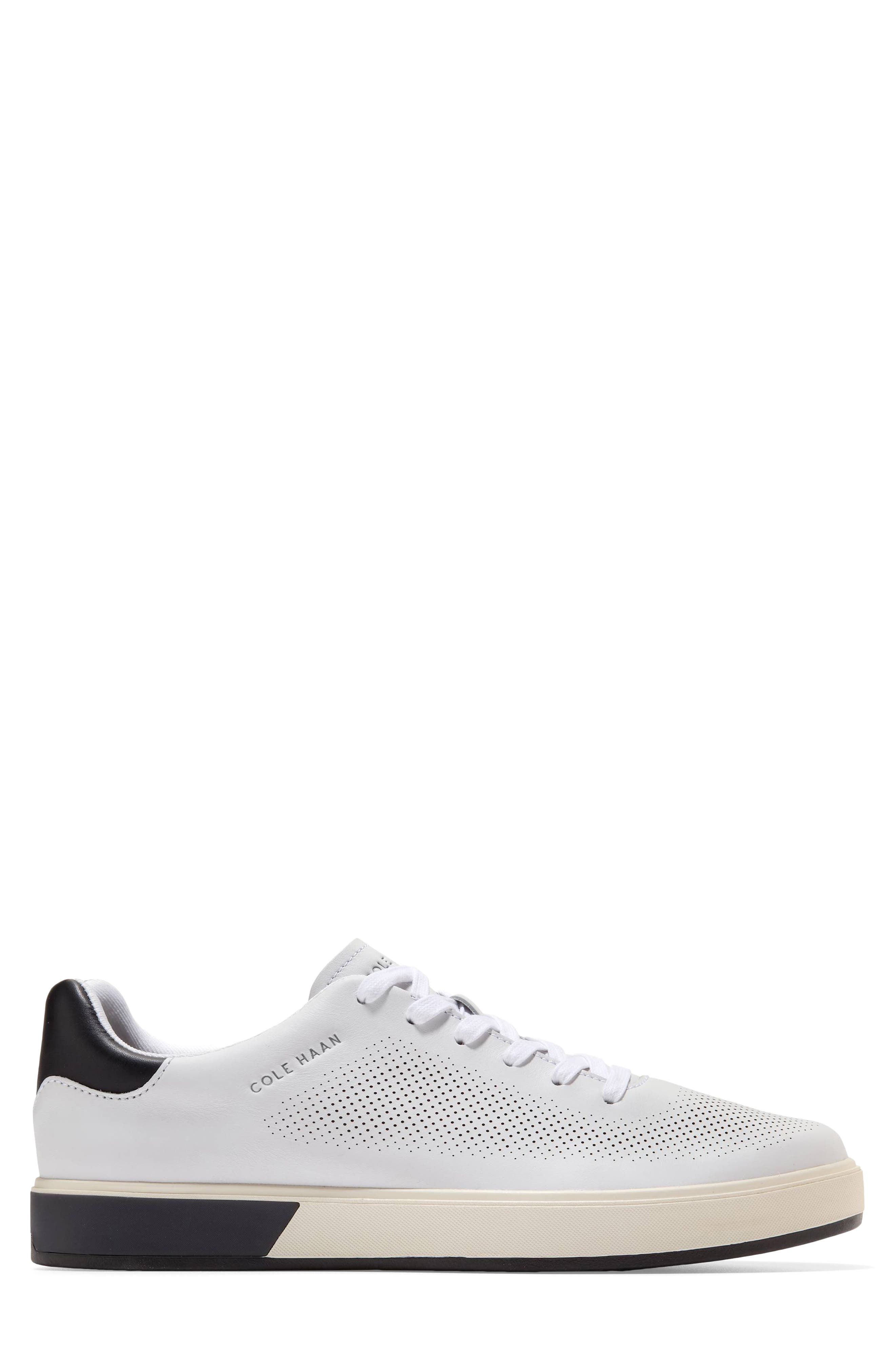 GrandPro Angleace Sneaker, Alternate, color, WHITE/ BLACK/ NICOTINE