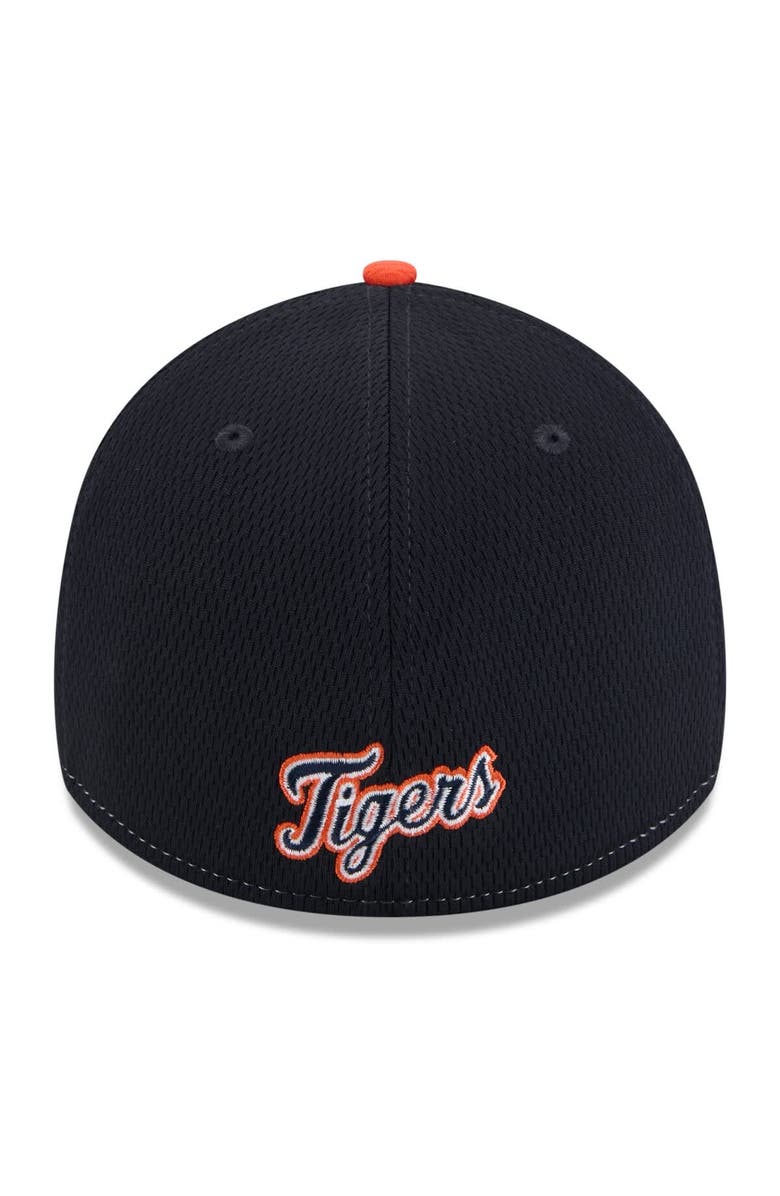 New Era Men's New Era Navy/Orange Detroit Tigers 2025 MLB Clubhouse 39THIRTY Flex Hat, Alternate, color, 