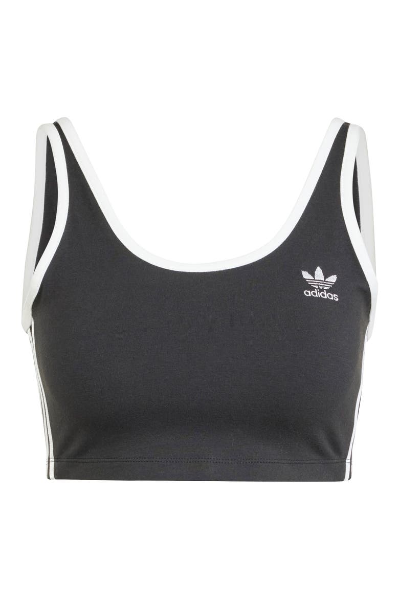 Crop Underwire Bra Top, Alternate, color, BLACK/ WHITE